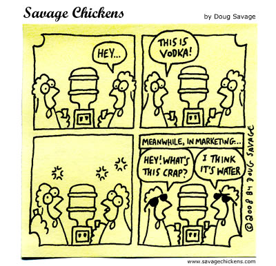 Savage Chickens - Vodka Cooler